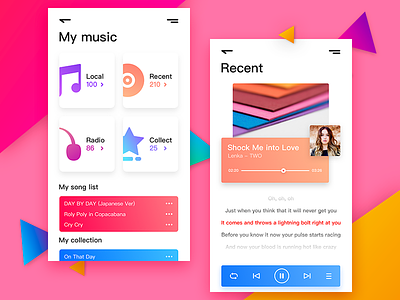 Music2 app colour music