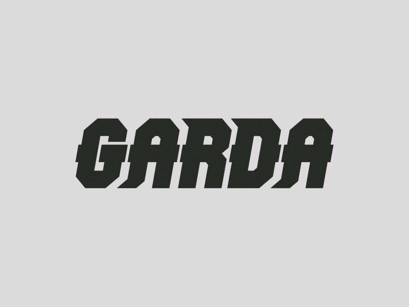 GARDA Exploration concept exploration garda graphic design logo logo redesign rebrand typography wordmark