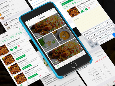 Restaurant App concept design food food app mobile app mobile app design mobile design restaurant ui ux