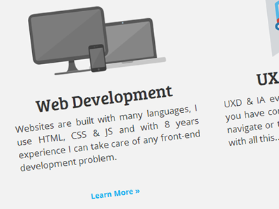 Portfolio Redesign css flat design html redesign web design