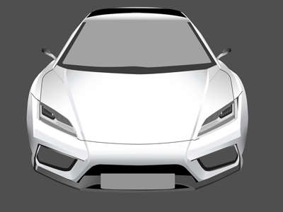 Lotus espirt car illustration vector
