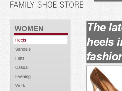 Alford Shoes Design Update clean ecommerce shoes sleek web design