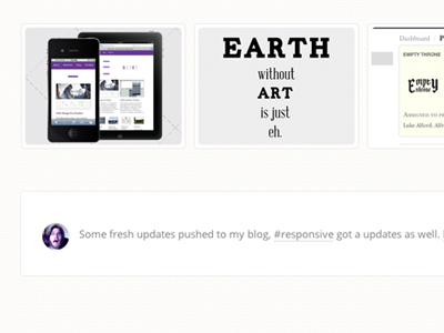 Blog update, lukealford.com anchorcms css transitions css3 html5 twitter feed typography