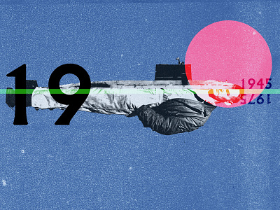 Lost Mariner - Oliver Sacks' series aoi award collage design digitial illustration nate kitch
