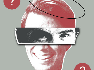 Unused Rough for Wired Magazine art collage commission design digital illustration kitch liar nate rough