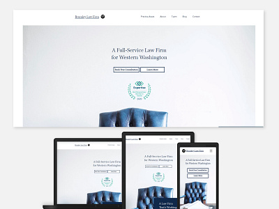 Website Refresh for Law Firm home page design law firm lawyer mobile photography responsive responsive design social media marketing ui ux web design website concept website design
