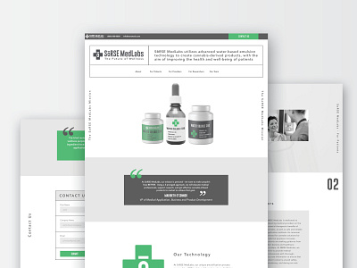 Apothecary Medicine Web Design branding design graphic design mobile ui responsive ui web design website concept website design