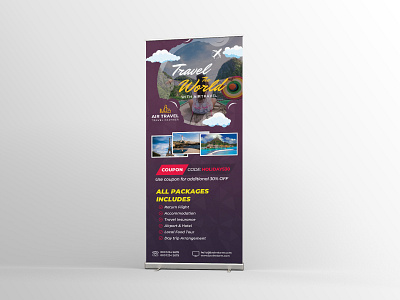 Travel Roll Up Banner advertising banner holiday banner holiday tour hotel luxury pop up banner promotion resort roll up banner summer summer tour summer vacation tour banner tour tourism tourism banner tourism flyer travel travel agency travel agency banner