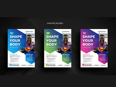 Fitness Gym Flyer Template