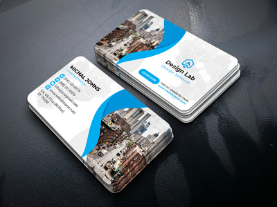 Business Cards black blue business business card call card clean corporate creative design green horizontal individual modern name orange personal professional psd qr code