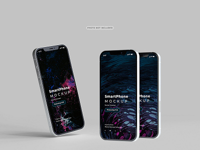 Smart Phone Mockup app apple application appstore design display iphone 12 iphone x mockup layered mock up mockup new