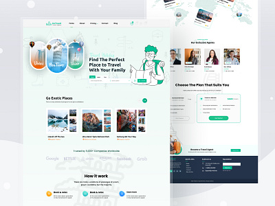 GoTravel- Travel Agency Website Template