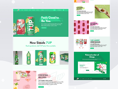 7Up Website Redesign