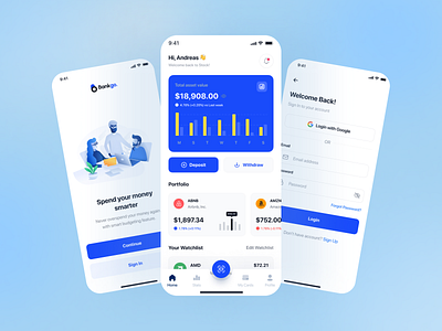 E Wallet App UI Kit