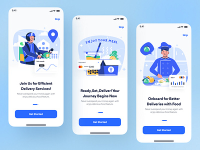 Food Delivery App UI Kit