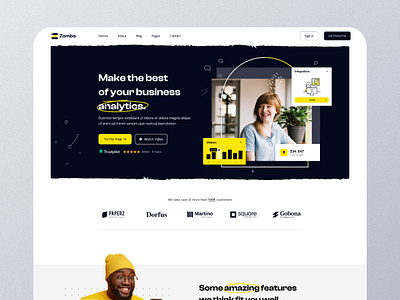 SaaS Website Landing Template agency business digital marketing it service it solution saas saas website service software startup technology template