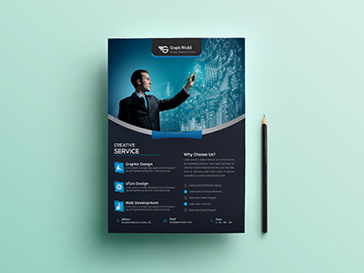 Business Flyers Designs Themes Templates And Downloadable Graphic Elements On Dribbble