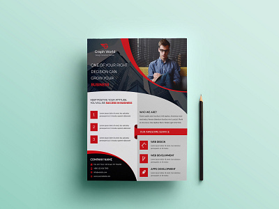 Corporate Business Flyer business flyer clean corporate flyer creative flyer flyers