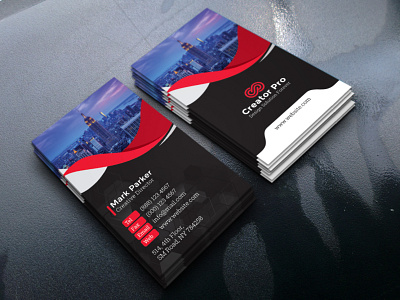 Business Cards business card color corporate creative design designer modern print ready professional visiting card