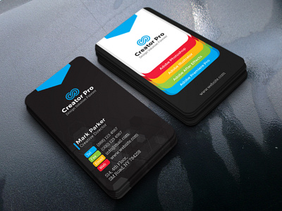 Business Card business business card cmyk color corporate creative design designer print ready professional visiting card