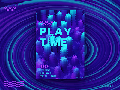 Playtime graphical poster wallpaper