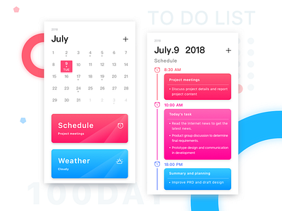 Daily UI #003 - To Do List