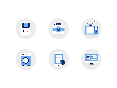 Daily icon practice-Living appliances