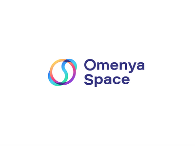 Logo design Omenya Space branding illustrator logo logo design space