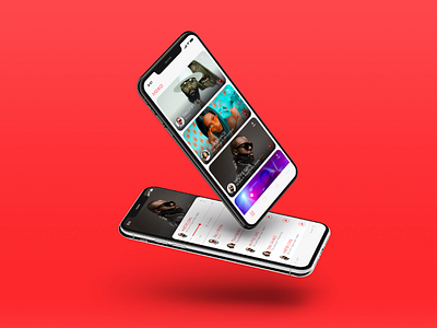 Moko app v2 app design branding mobile app music app