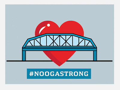 Chattanooga Strong chattanooga illustration nooga noogastrong vector