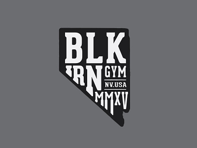 BLK IRN GYM apparel gym iron logo tshirt vector workout
