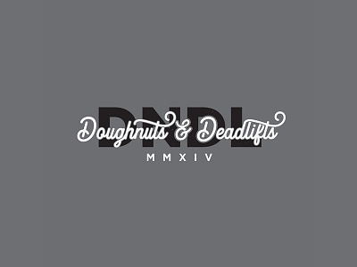 Doughnuts & Deadlifts apparel shirt type vector