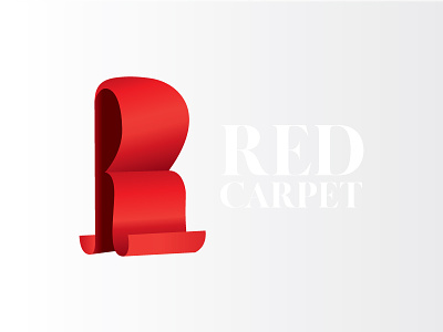Red Carpet Logo branding carpet design illustration letter logo r letter r logo r mark red red logo vector