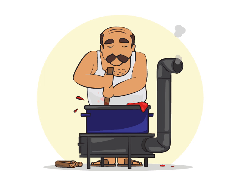 Stirring into the sunset by Jovica Nastovski on Dribbble