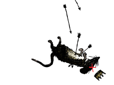 Long Live the King illustration king mouse photoshop rat