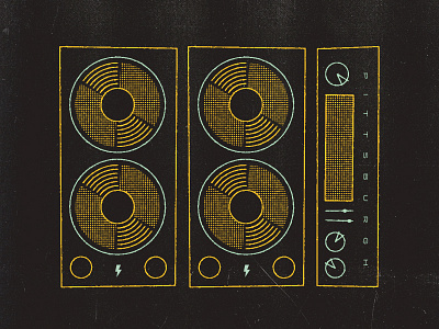 "These go to eleven" amplifier concert gigposter illustration illustrator music poster