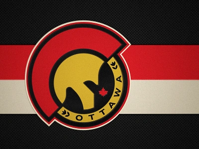 Ottawa hockey illustrator logo nhl ottawa redesign senators