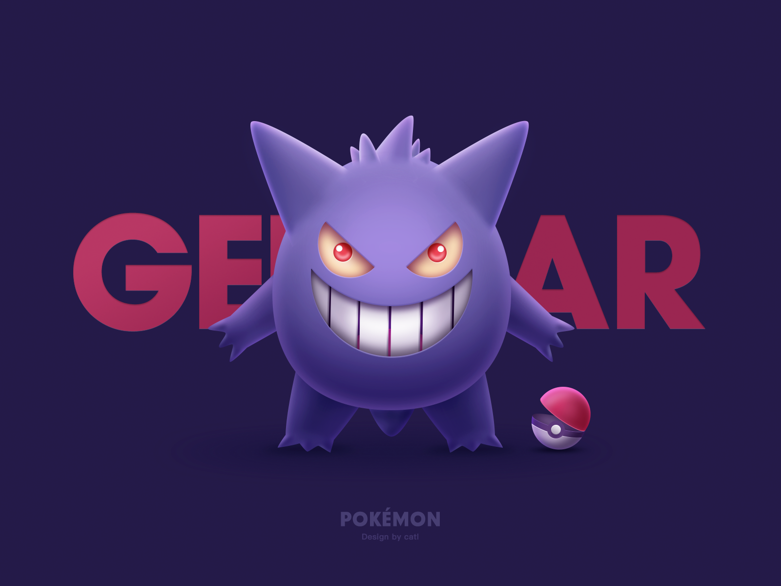 gengar wallpaper Is Cool Wallpapers  Earn gold here Wallpaper 40015960   Fanpop