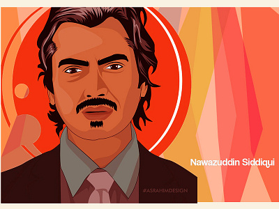 Portrait of Nawazuddin Siddiqui bollywood cartoon cartoon portrait illusration illustrator nawazuddin siddiqui portrait portrait art portrait illustration