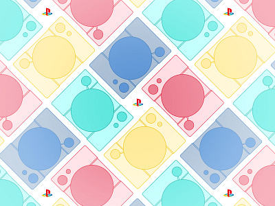 PlayStation Wallpaper Color gaming illustration playstation ps video game wallpaper