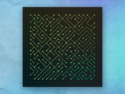 WIP circuit board Brush Pack Promo Graphic Pattern