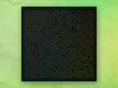 circuit board Brush Pack Promo Graphic Pattern 3