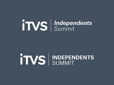 ITVS Independents Summit logo exploration