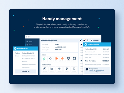 8 Host — Cloud Hosting Landing page