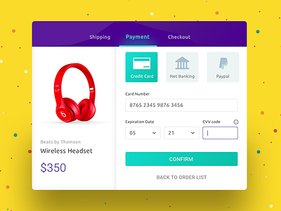 Credit Card Checkout billing checkout credit card dailyui payment trend ui ui practice