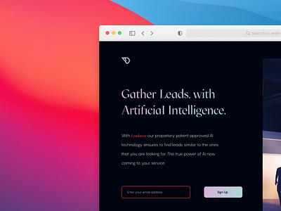 🧑‍💼 Leadaway - AI for Lead Generation 🤖 brand design brand identity branding branding design design ui ui ux web design website website design