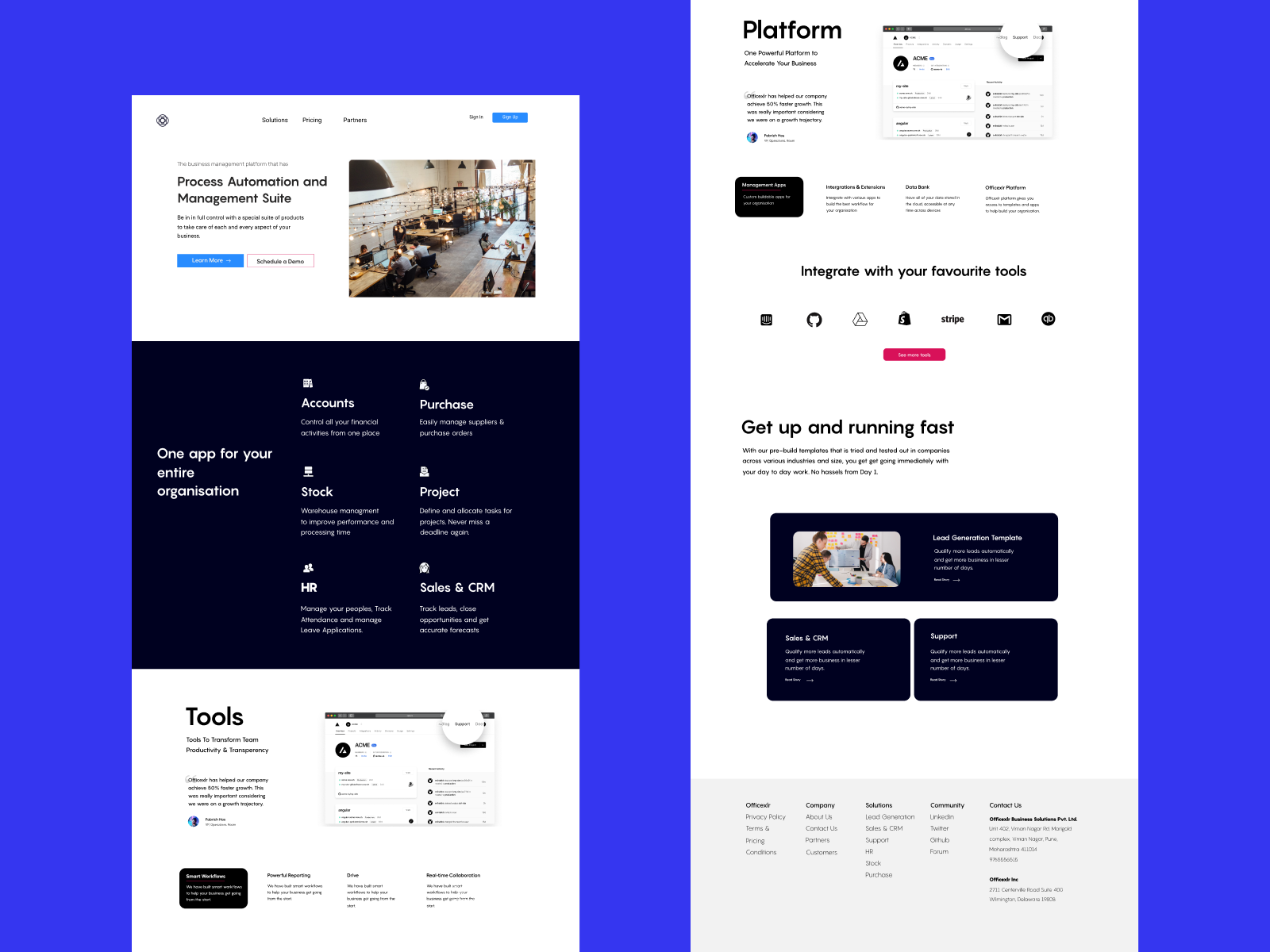 HomePage by Harry on Dribbble