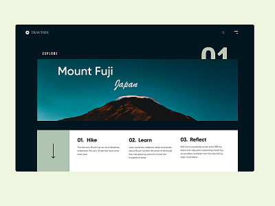 Mount Fuji brand design brand identity branding branding and identity branding design design typography ui ui ux ux website