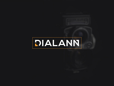 Dialann Logo clean logo logotype modern typography word logo wordmark
