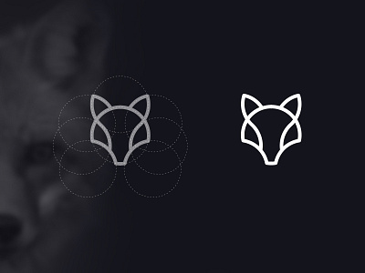 Fox Mark animal design fox line art logo logotype mark minimal modern symbol
